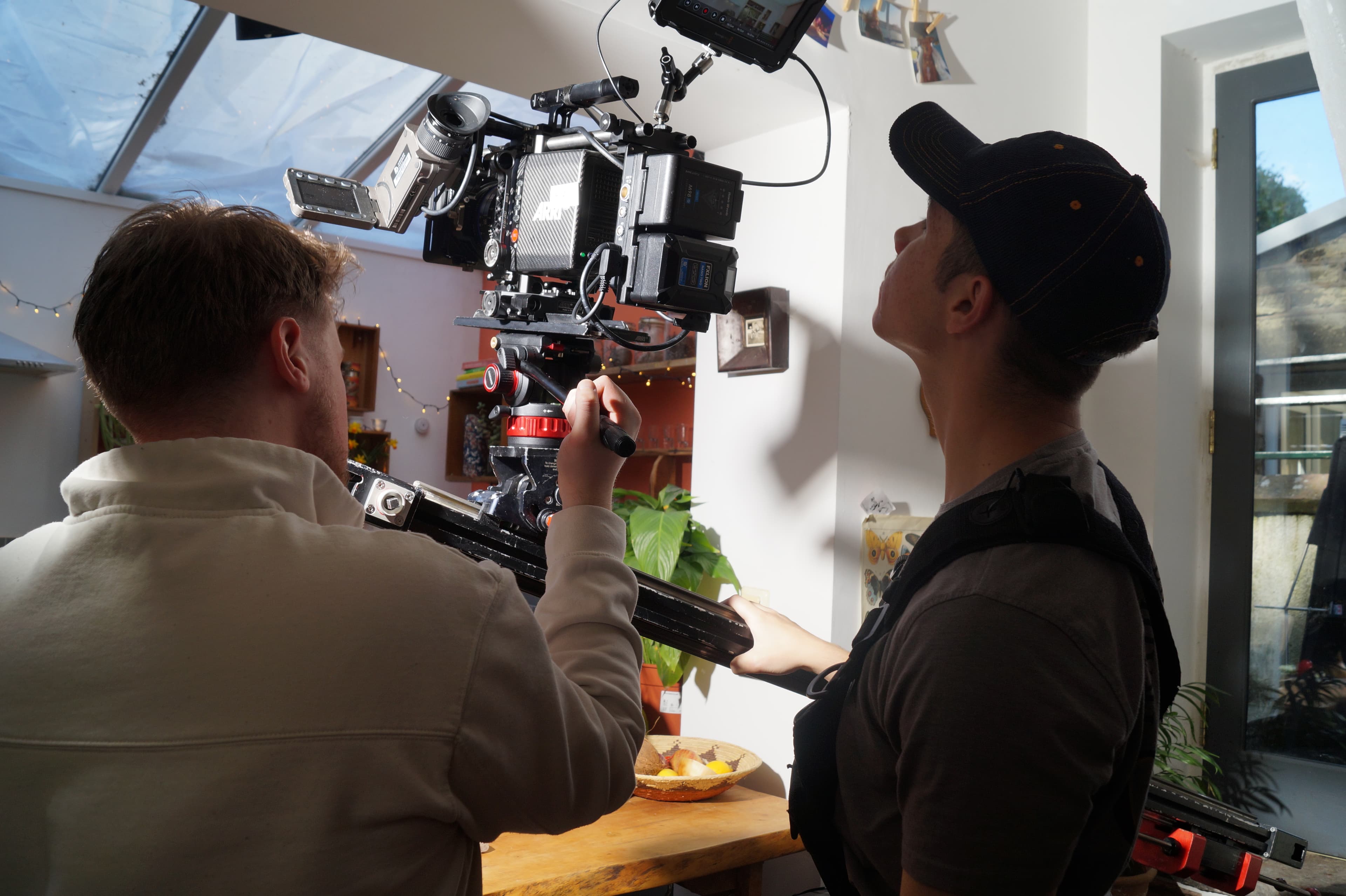 Vault 5 in-house film studio producing charity video content